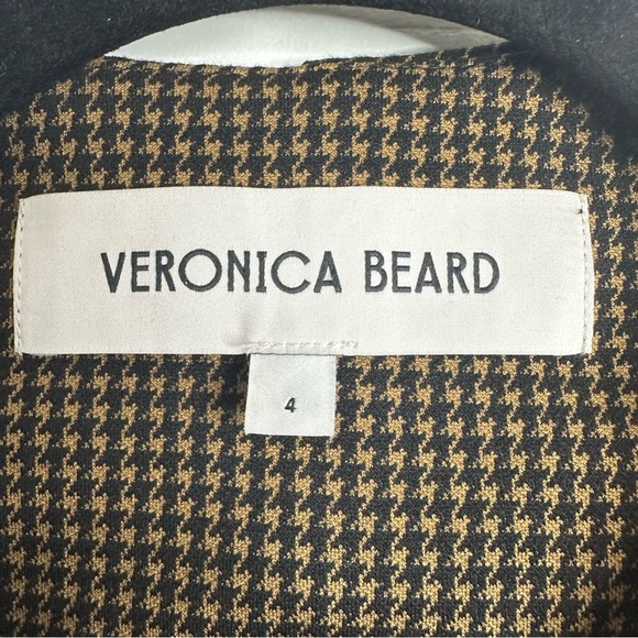 Veronica Beard Berkley Knit Jacket Acorn/Black size 4 EUC - Picture 4 of 10